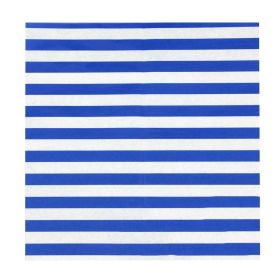 200 Pcs Baking Papers Grease-Proof Wax Papers Hamburger Papers [Blue Stripes]